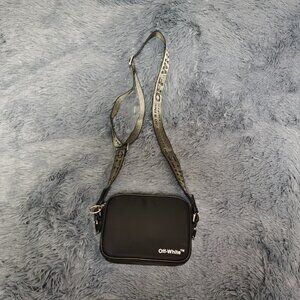 Off-White Nylon Crossbody Bag